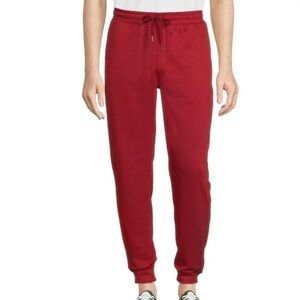 Eddie Bauer Mens Joggers Size XL Biking Red